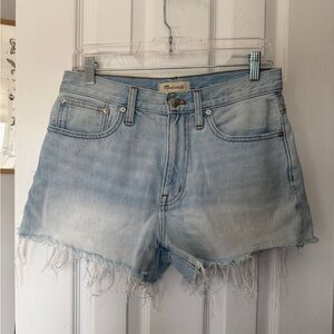 Madewell Relaxed Denim Shorts (Size 26)